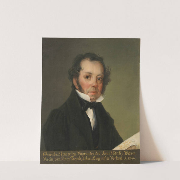 Bildnis des Joseph Dilger (1844) by Dionys Ganter