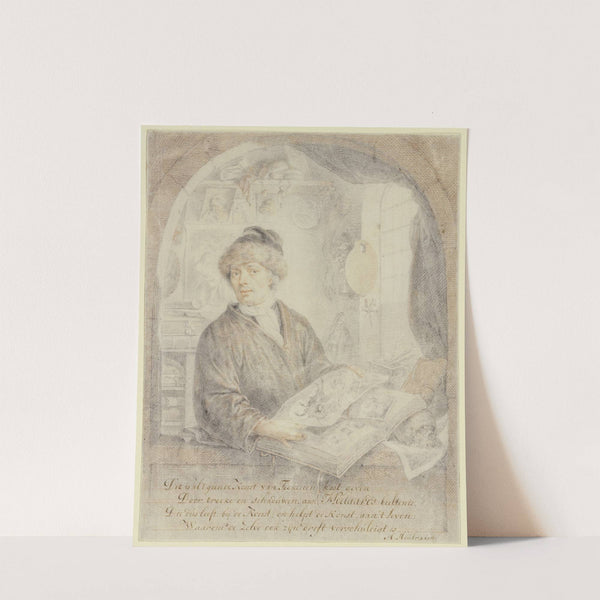 Bildnis des Kunsthändlers Jacob Moelaert by Arnold Houbraken