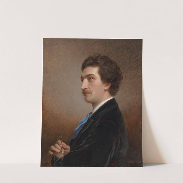 Bildnis des Maler (1865) by Josef Neugebauer