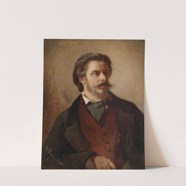 Bildnis des Malers Berthold Winder by Anton Romako