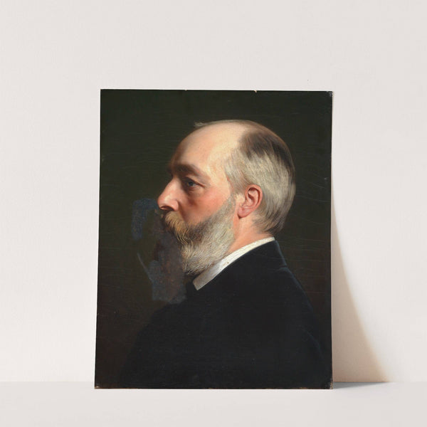 Bildnis des Malers Ernst Kunde by Albert Gräfle