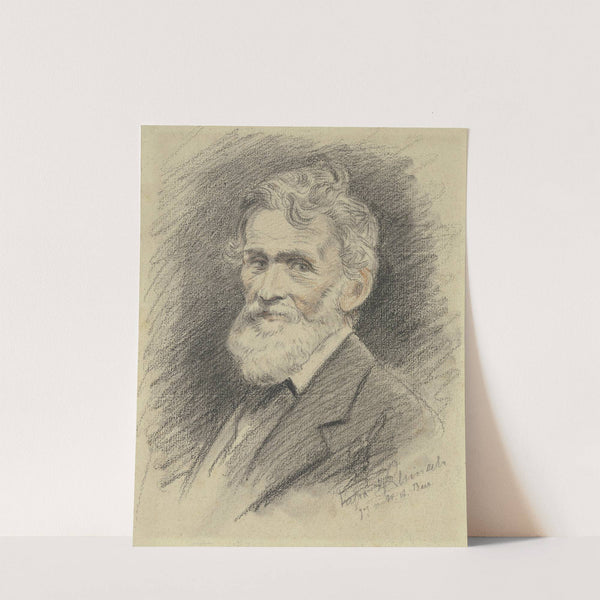 Bildnis des Malers Ferdinand Klimsch by Wilhelm Amandus Beer