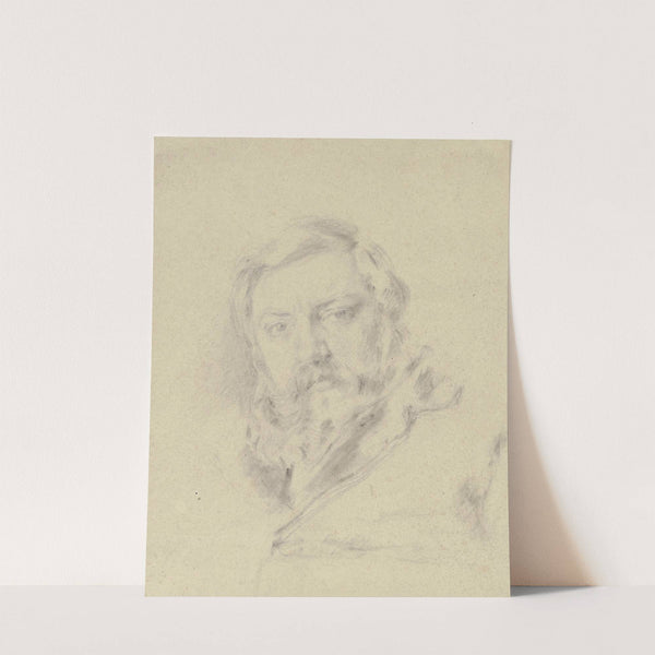 Bildnis des Malers Gustave Courbet by Angilbert Göbel