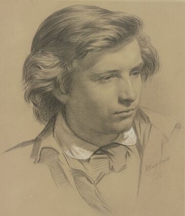 Bildnis des Malers Julius Hamel als Schüler des Städelschen Institutes