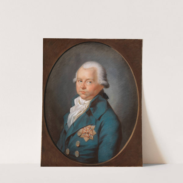 Bildnis des Markgrafen Friedrich von Baden by Philipp Jakob Becker