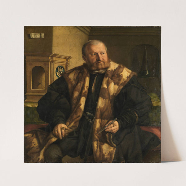 Bildnis des Nürnberger Münzmeisters Jörg Herz (1545) by Georg Pencz