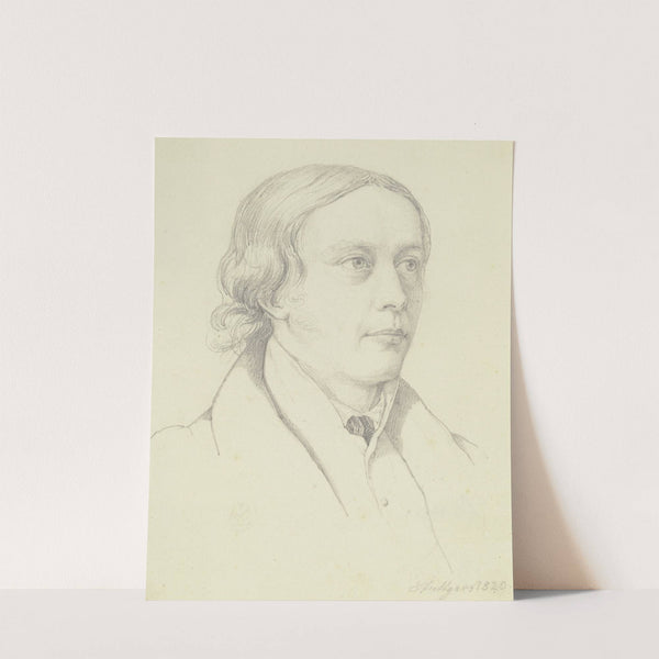 Bildnis des Stuttgarter Bankiers Tiedemann by Nikolaus Hoff