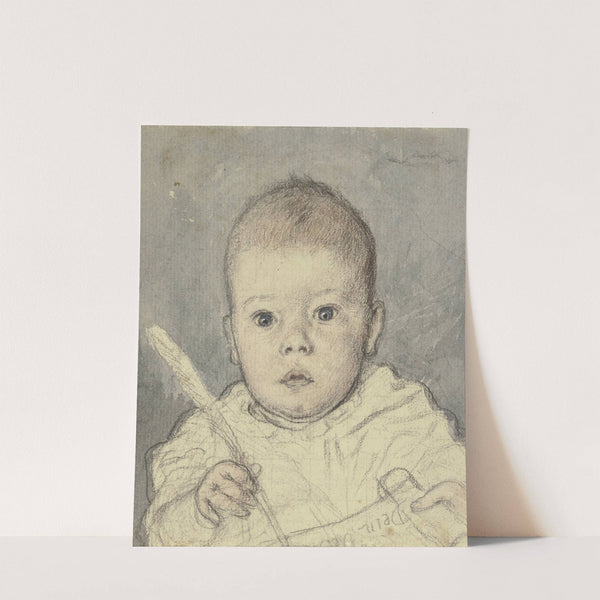 Bildnis des Victor Scholderer als Kleinkind by Otto Scholderer