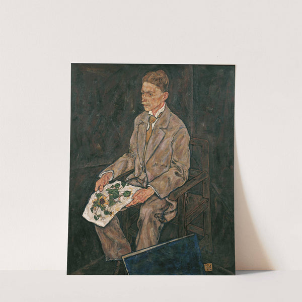 Bildnis Dr. Franz Martin Haberditzl (1917) by Egon Schiele