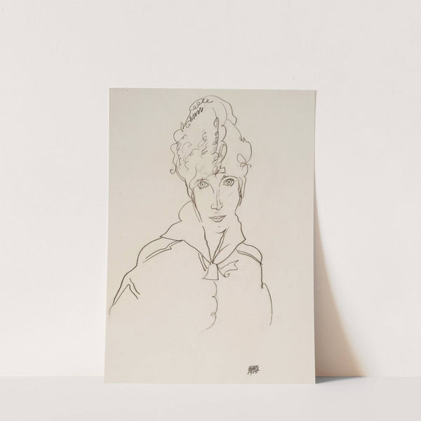 Bildnis Edith Schiele (1915) by Egon Schiele