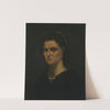 Bildnis einer Dame (ca 1855) by Gustave Courbet