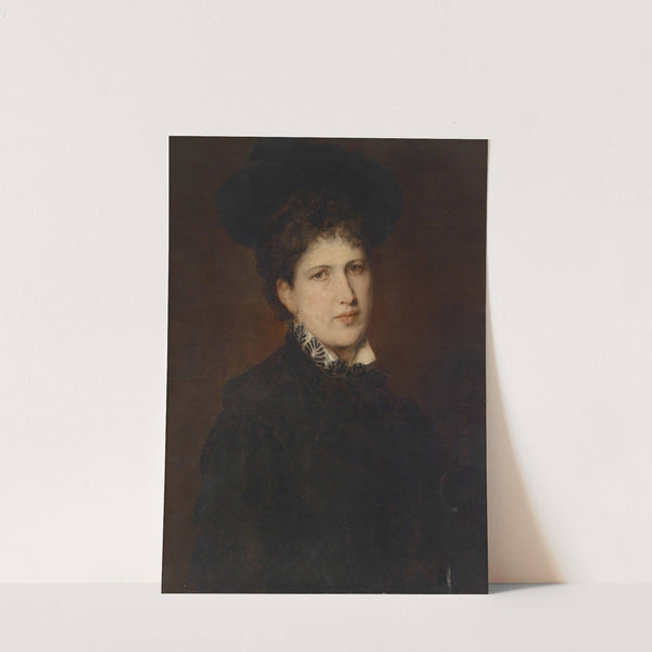 Bildnis einer Frau mit Hut by Hans Canon