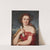 Bildnis einer jungen Dame (Anna von Lieben) (1860) by Carl Rahl
