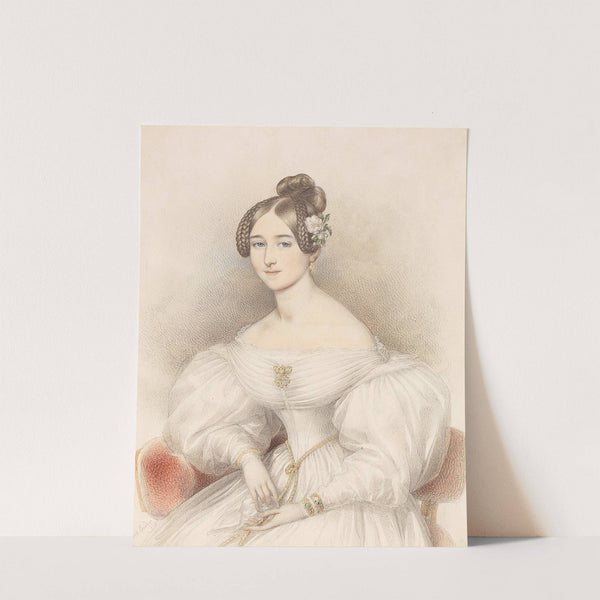 Bildnis einer jungen Dame by Johann Nepomuk Ender