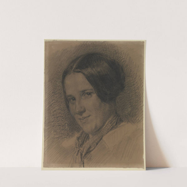 Bildnis einer lächelnden Frau by Angilbert Göbel