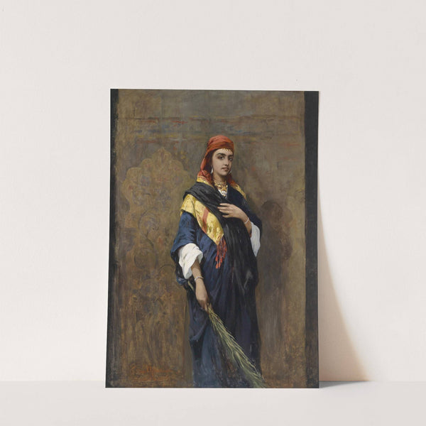 Bildnis einer Orientalin by Tadeusz Ajdukiewicz