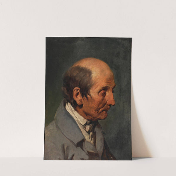 Bildnis eines älteren Herren by Josef Danhauser