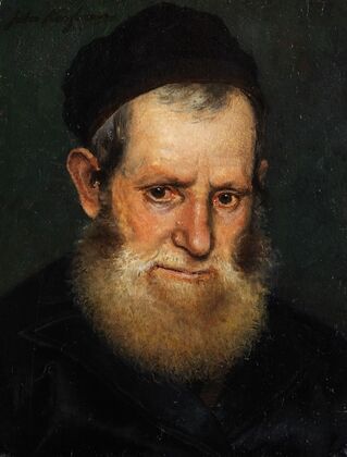 Bildnis eines jüdischen Gelehrten