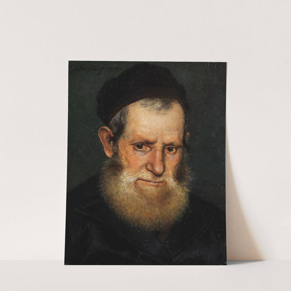 Bildnis eines jüdischen Gelehrten by Isidor Kaufmann