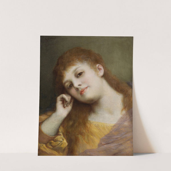 Bildnis eines jungen Mädchens (1900) by Gabriel von Max