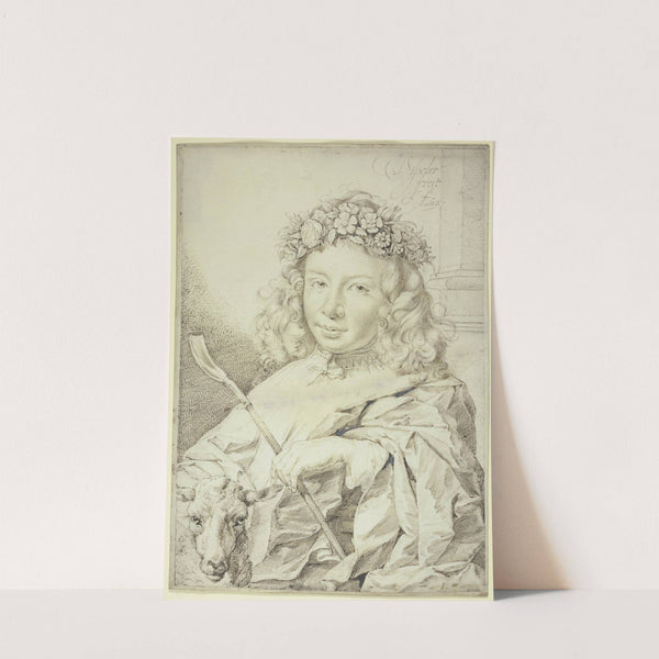 Bildnis eines Knaben als Hirtenjunge by Cornelis Visscher