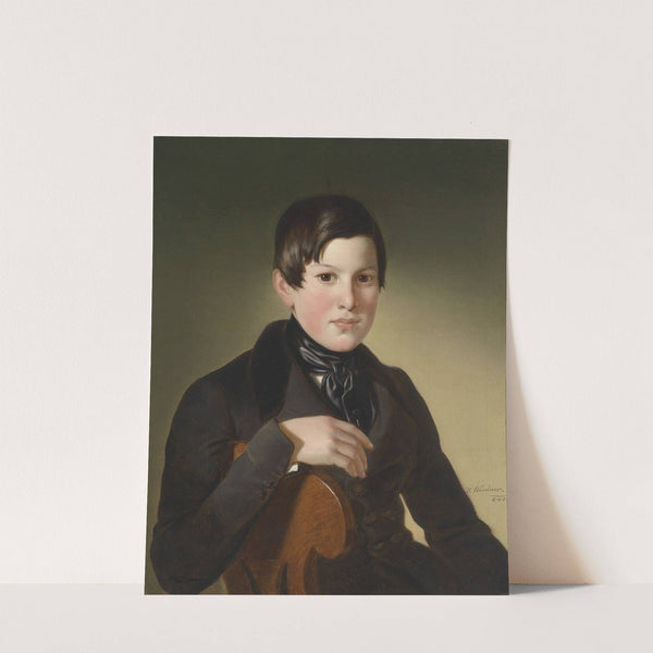 Bildnis eines Knaben by Joseph Weidner