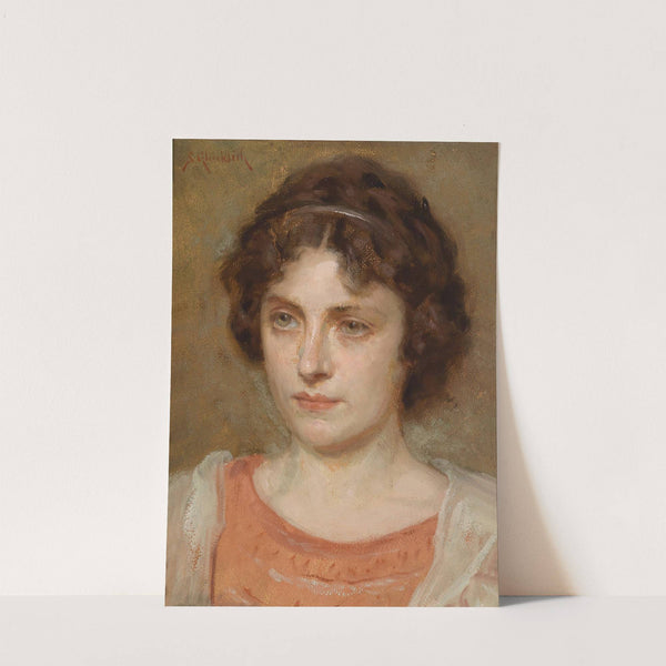 Bildnis eines Mädchens by Simon Glücklich