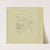 Bildnis eines Mannes mit Hut im Profil nach links by Johann Jakob Hoff