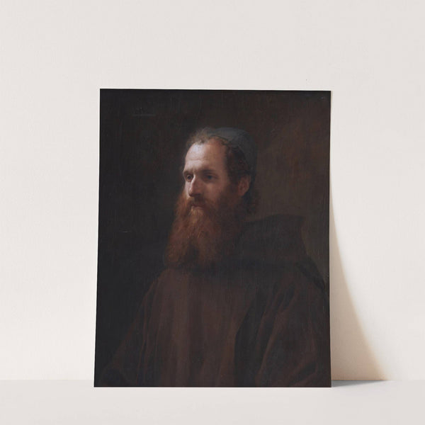 Bildnis eines Mönchs by Ferdinand Schauss