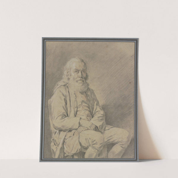 Bildnis eines sitzenden alten Mannes by Nicolas Bernard Lépicié