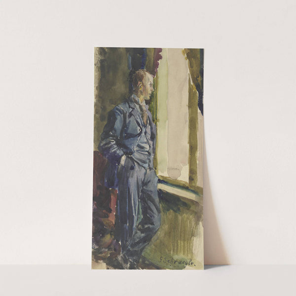 Bildnis eines Sohnes des Künstlers by Gustav Schraegle