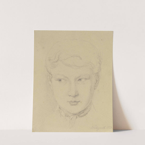 Bildnis eines Waisenknaben by Nikolaus Hoff