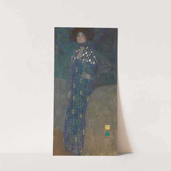 Bildnis Emilie Flöge by Gustav Klimt