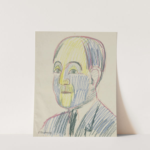 Bildnis Ernst Gosebruch (ca. 1925) by Ernst Ludwig Kirchner