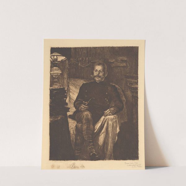 Bildnis Franz Rose-Döhlau (1893) by Albert Welti