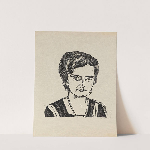 Bildnis Frau H.M. (Naila) (1923) by Max Beckmann