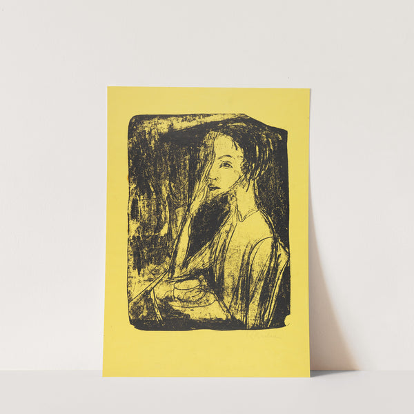 Bildnis Frau Nelly Fehr (1915) by Ernst Ludwig Kirchner