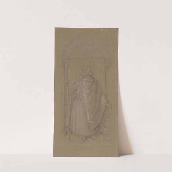 Bildnis Heinrichs II. für den Kaisersaal auf dem Frankfurter Römer by Johann David Passavant