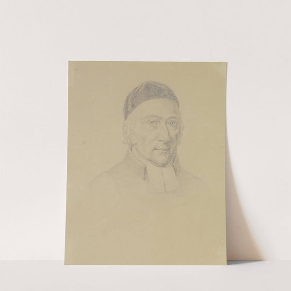 Bildnis Jakob Ludwig Passavant, Prediger der deutsch reformierten Gemeinde zu Frankfurt am Main by Johann David Passavant