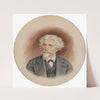 Bildnis Josef Gunkel by Josef Kriehuber