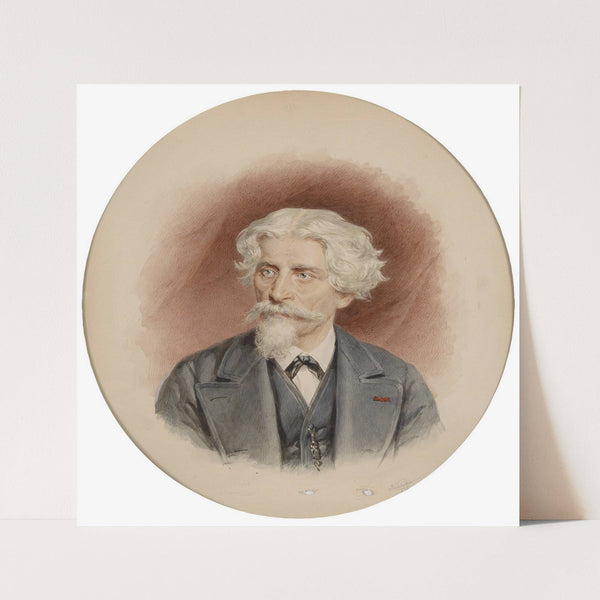 Bildnis Josef Gunkel by Josef Kriehuber