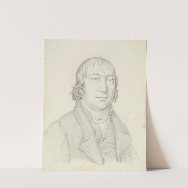 Bildnis L. Manuel, Pfarrer der französisch reformierten Gemeinde zu Frankfurt am Main by Johann David Passavant