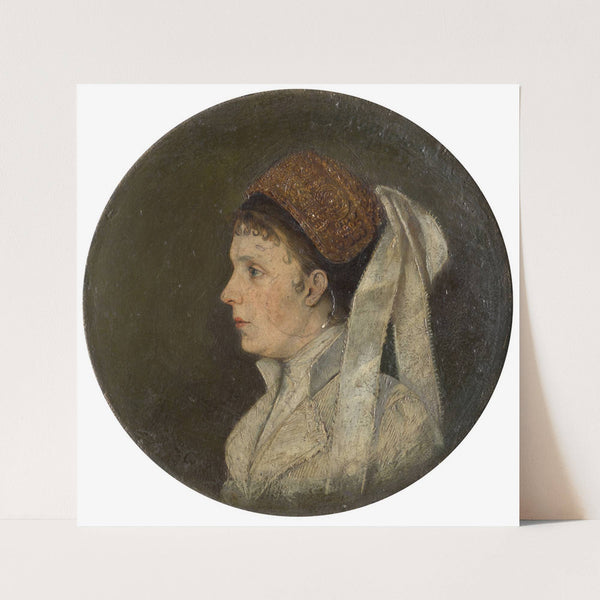 Bildnis Louise Maurer, Mutter des Künstlers (1885) by Serafin Maurer