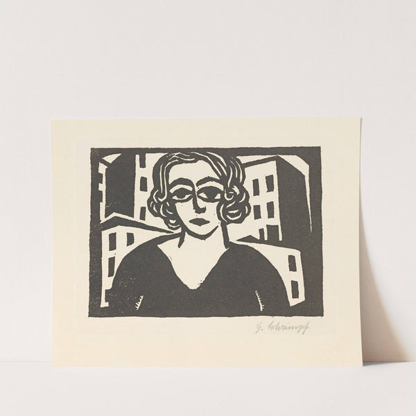 Bildnis Maria Uhden by Georg Schrimpf