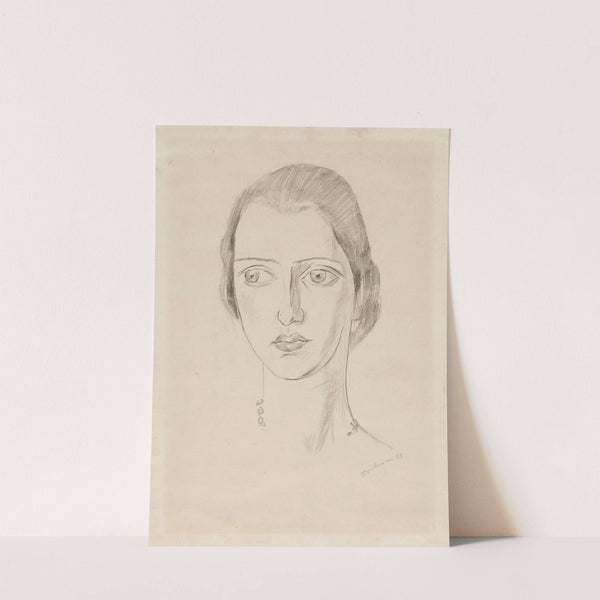 Bildnis Marie-Louise von Motesiczky (1924) by Max Beckmann