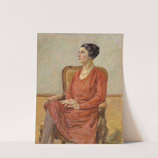 Bildnis Olga Neuberg (1928) by Max Liebermann