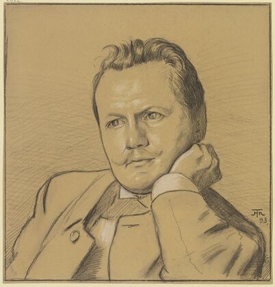Bildnis Otto Julius Bierbaum (1893)