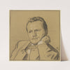 Bildnis Otto Julius Bierbaum (1893) by Hans Thoma