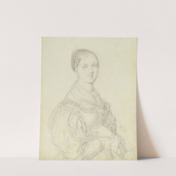 Bildnis Rebecca Haffner aus Solothurn (1834) by Ferdinand Fellner