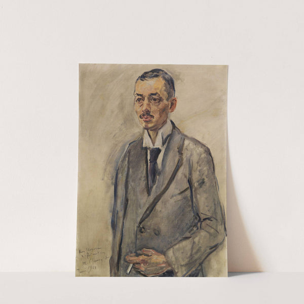 Bildnis Theodor Stoperan (1923) by Max Slevogt